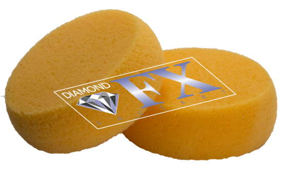 Yellow/Orange sponge hard, Diamond FX